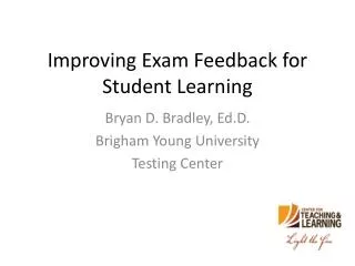 Improving Exam Feedback for Student Learning