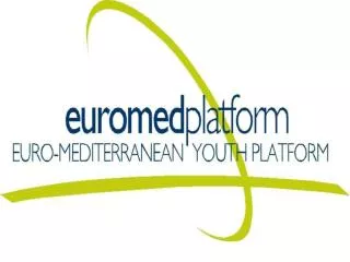 NETWORKING Facilitating networking between all those interested in the youth sector in Europe and the Mediterranean.