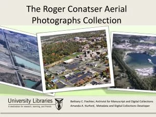 The Roger Conatser Aerial Photographs Collection