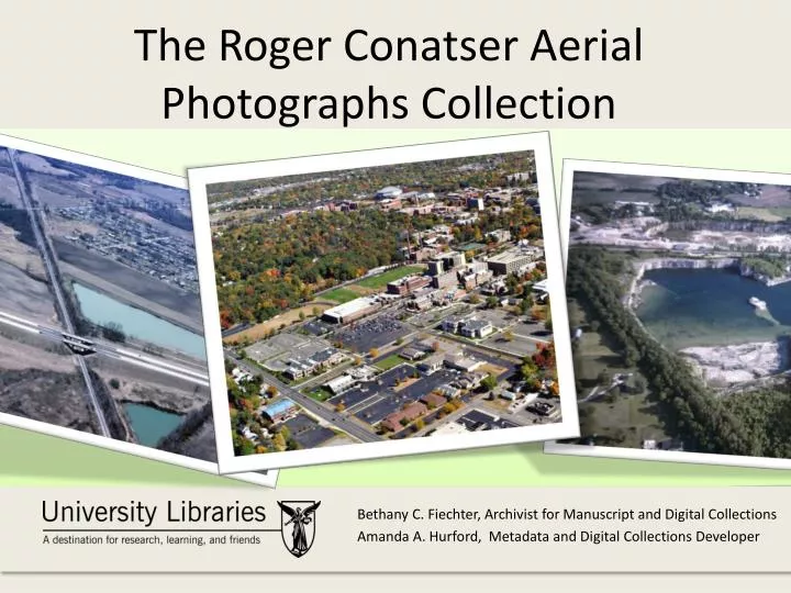 the roger conatser aerial photographs collection