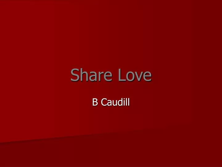 share love