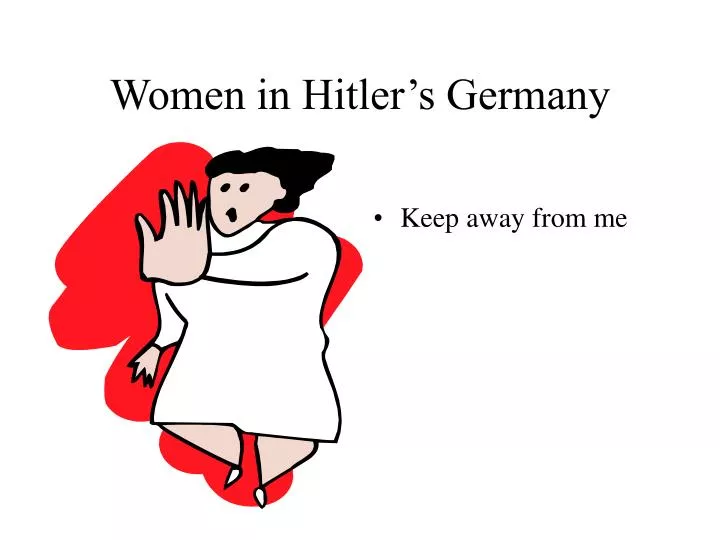 women in hitler s germany