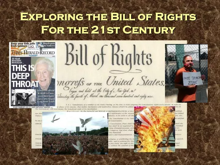 exploring the bill of rights for the 21st century