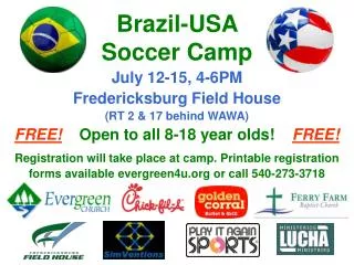 Brazil-USA Soccer Camp