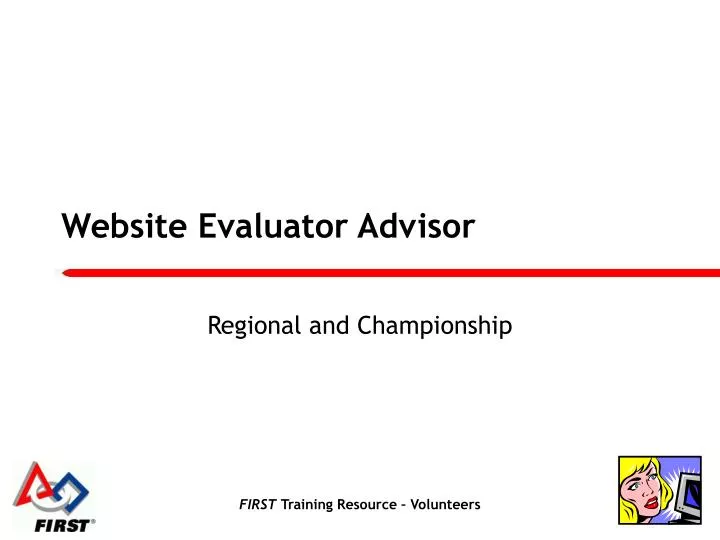 website evaluator advisor