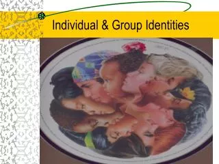 Individual &amp; Group Identities