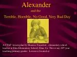 Alexander - slide 1