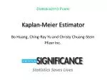 Kaplan-Meier Estimator - slide 1