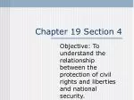 Safeguarding Civil Liberties in National Security Context - slide 1