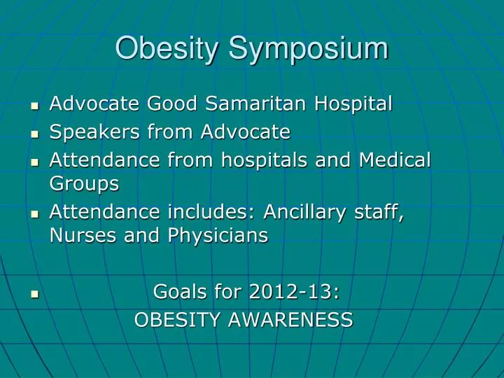 obesity symposium