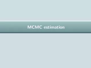 MCMC estimation in MlwiN