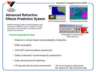 Advanced Refractive Effects Prediction System