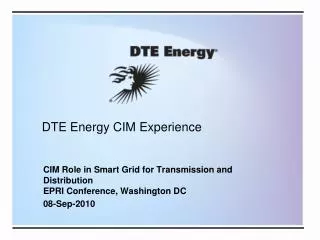 DTE Energy CIM Experience