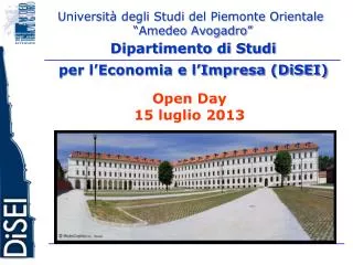 Università degli Studi del Piemonte Orientale “Amedeo Avogadro”