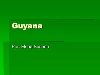 guyana