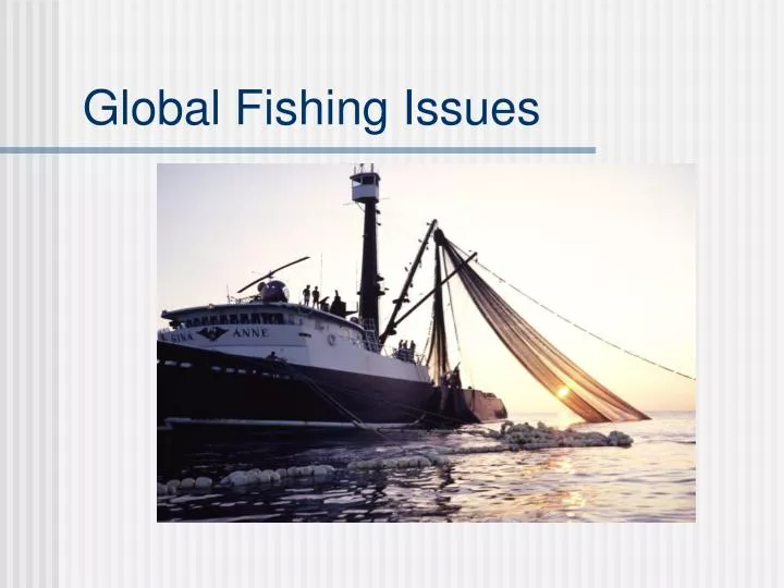 global fishing issues
