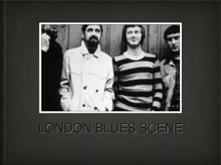 london blues scene