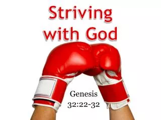 Striving with God