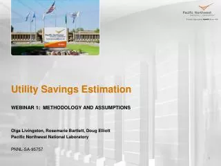 Utility Savings Estimation