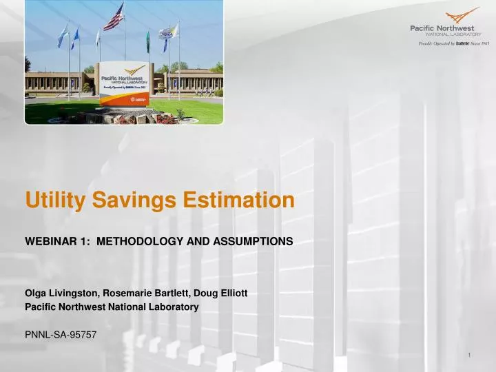 utility savings estimation