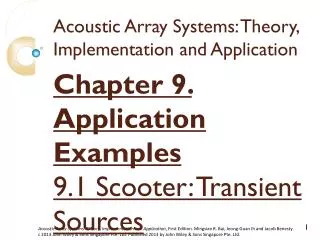 Acoustic Array Systems: Theory, Implementation and Application