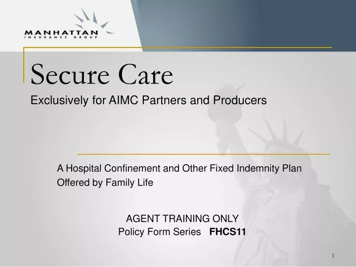 secure care exclusively for aimc partners and producers