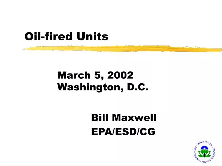 oil fired units
