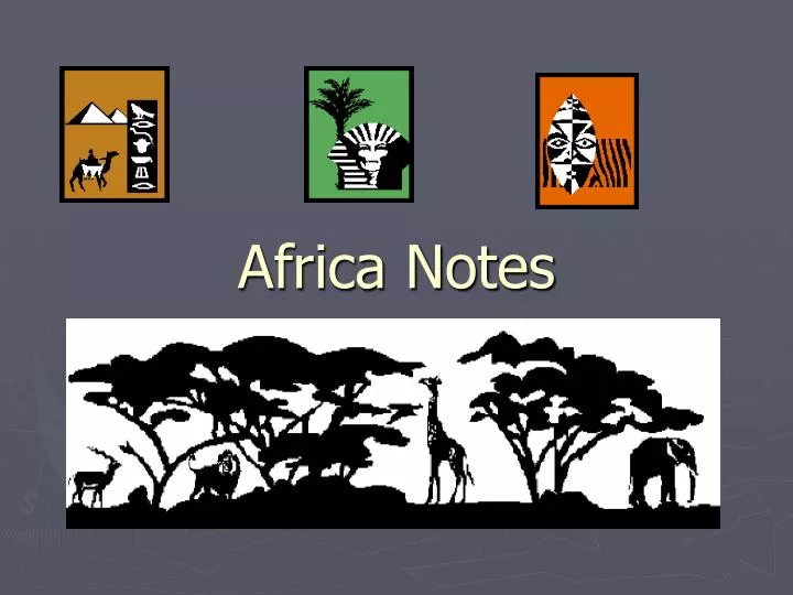 africa notes