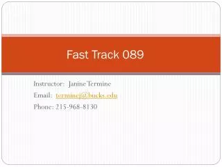 Fast Track 089