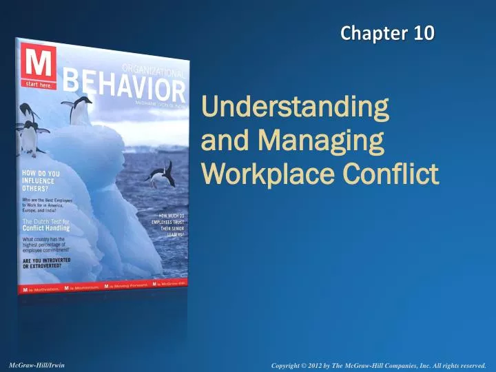 understanding and managing workplace conflict