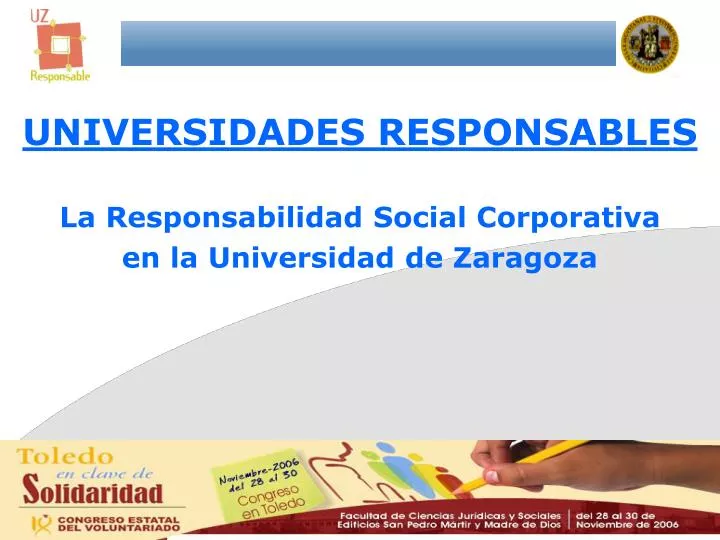 universidades responsables la responsabilidad social corporativa en la universidad de zaragoza