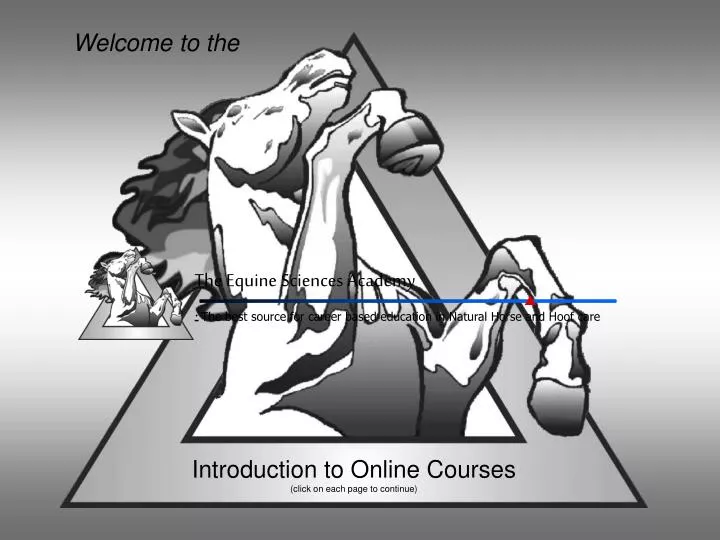 introduction to online courses click on each page to continue