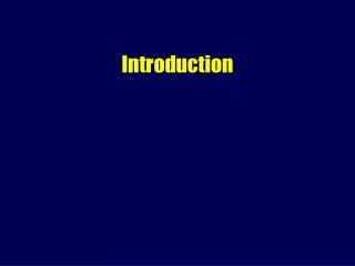 Introduction