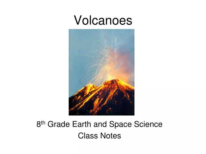 volcanoes