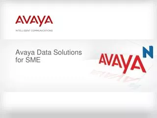 Avaya Data Solutions for SME