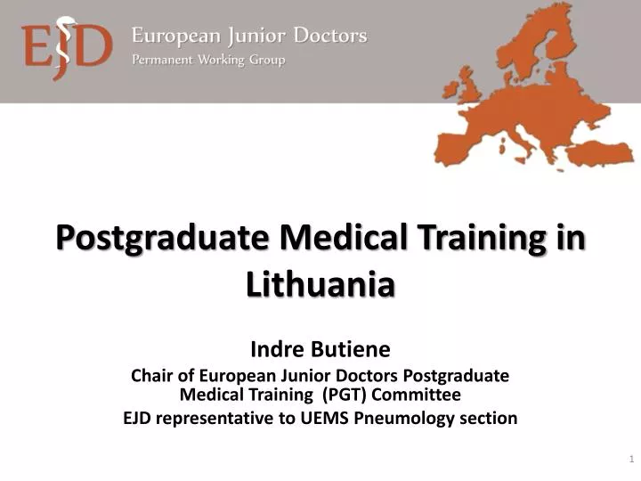 postgraduate medical training in lithuania