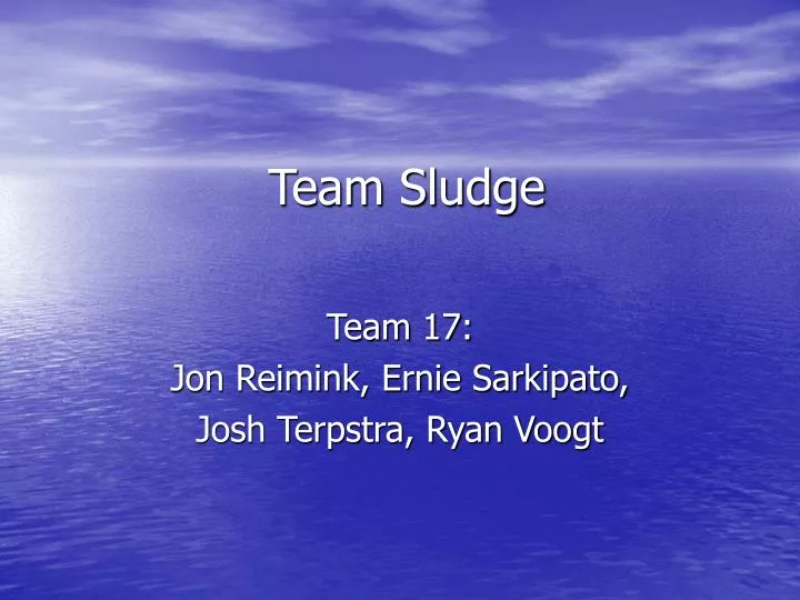 team sludge