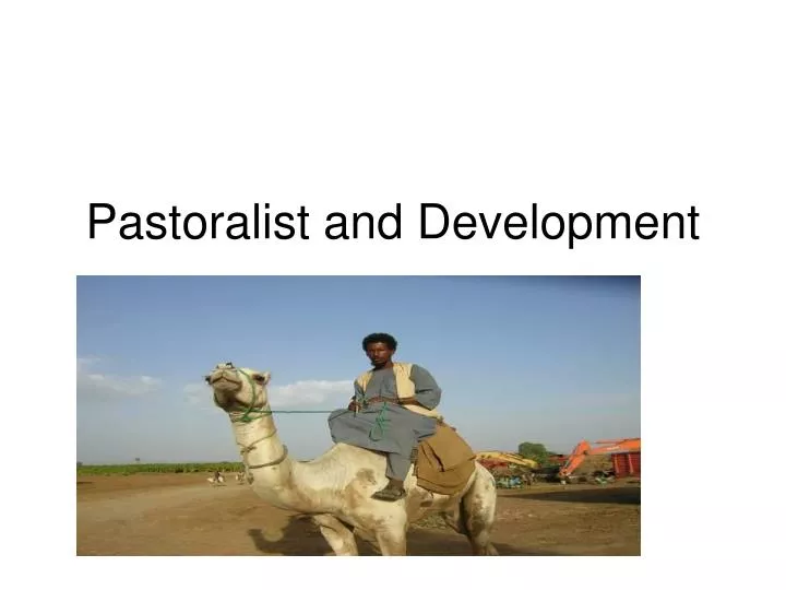 pastoralist and development