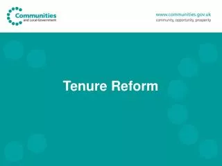 Tenure Reform