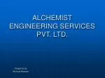 ALCHEMIST ENGINEERING SERVICES PVT. LTD. - slide 1