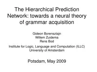 A neural theory of language processing?