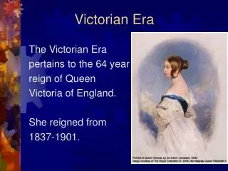 Victorian Era