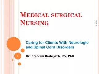 Medical surgical Nursing