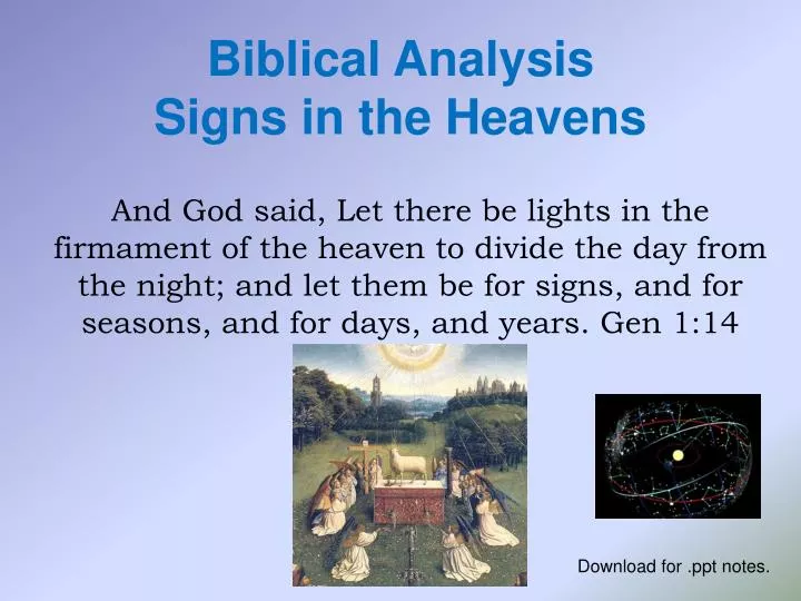 The heavens-are telling-the glory of God, - ppt download