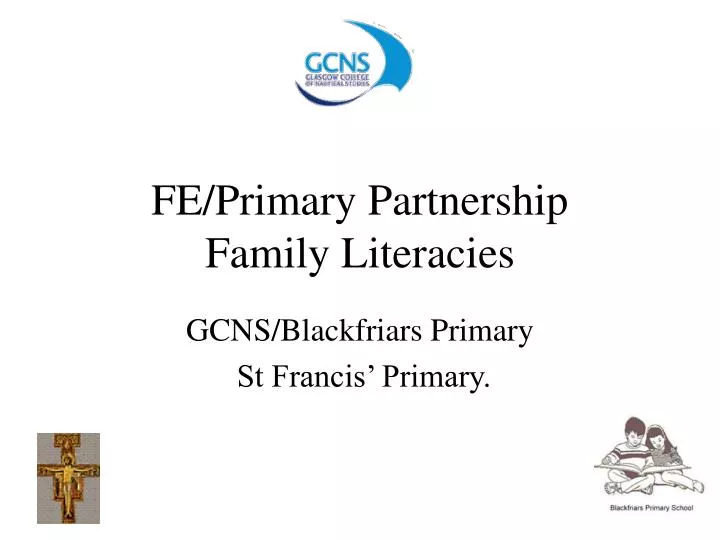 fe primary partnership family literacies