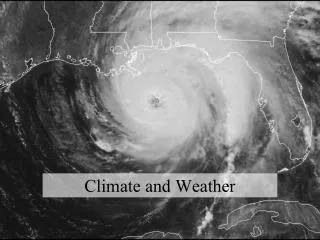 climate and weather