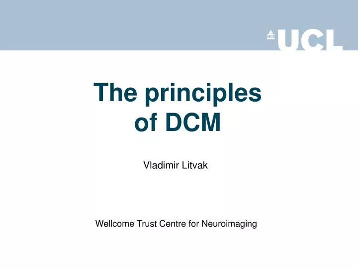 the principles of dcm
