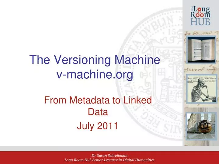 the versioning machine v machine org