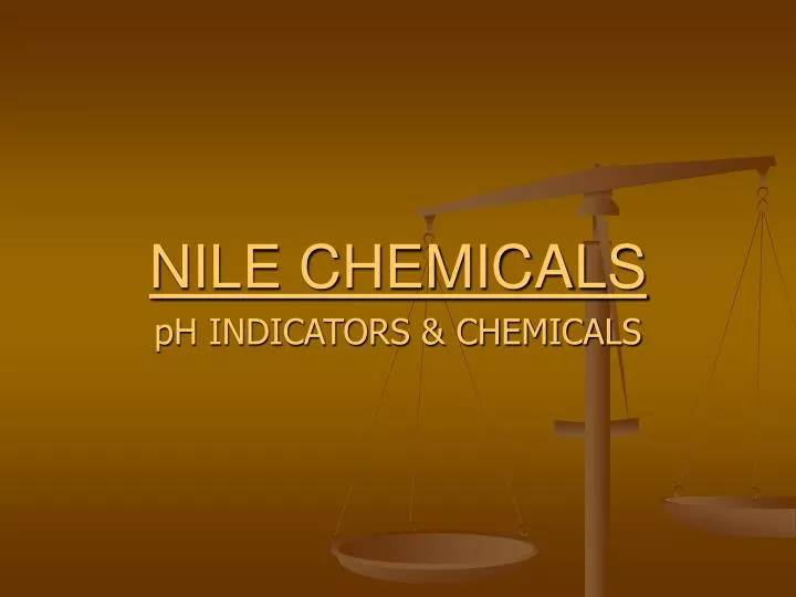 nile chemicals