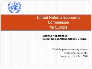 United Nations Economic Commission for Europe